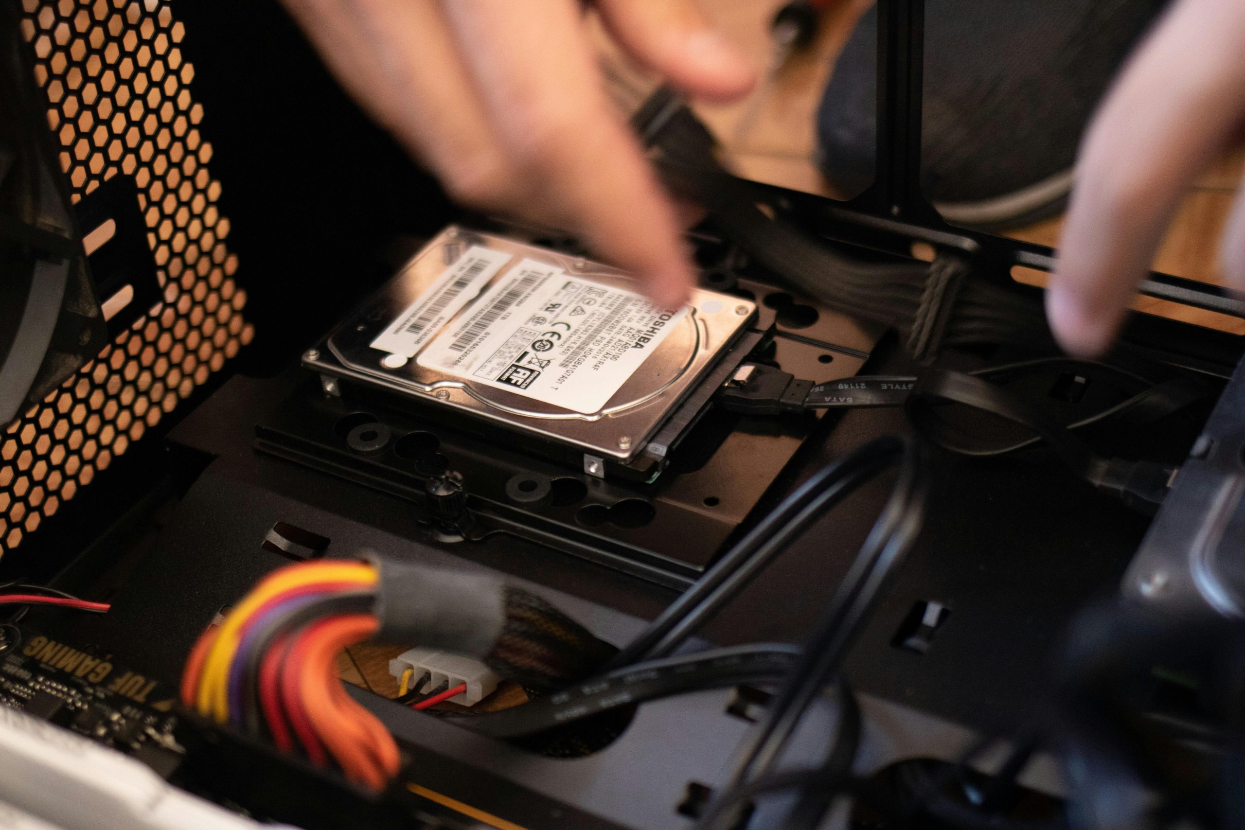 Harde schijf van computer